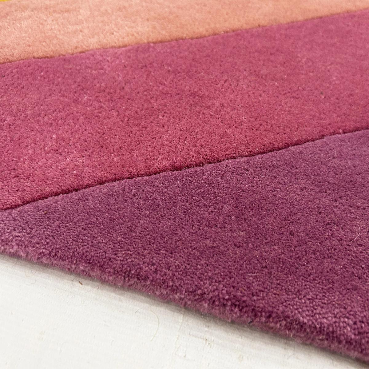 Hand Tufted Rainbow Wool Rug - Image 5
